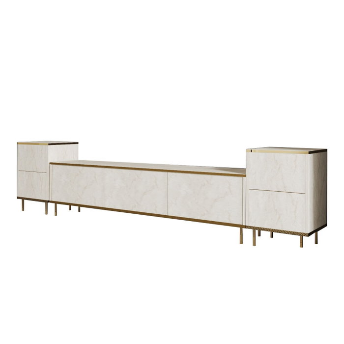 Hanah Home Imaj - Travertino, Mueble de TV Hanah Home Imaj - Travertino, Mueble de TV